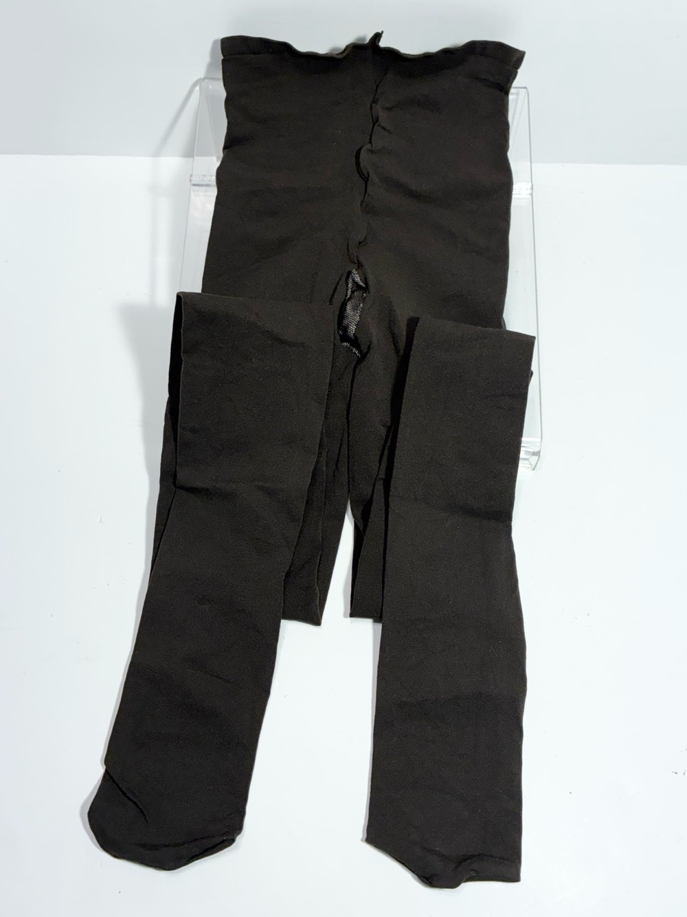 4 Pair Brown Opaque Tights Lot Nine West Cable Knit Vintage Kathie Lee Size M/L - Picture 6 of 16